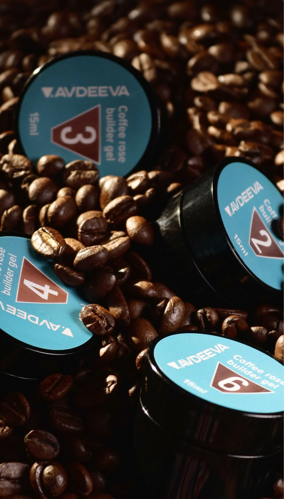 V.AVDEEVA COFFEE ROSE Builder Gel